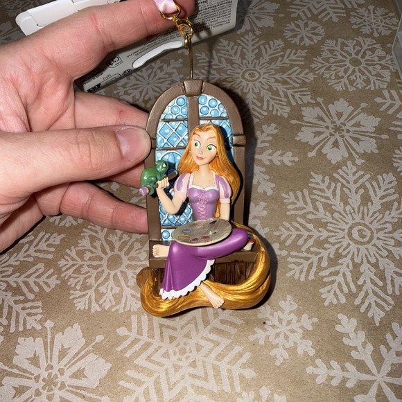 Disney Other - Disney Store Artist Sketchbook Tangled Princess Rapunzel Figurine Ornament NWT